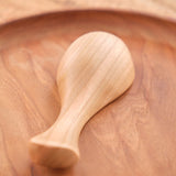 4" Coffee Scoop / Spoon - Cherry Wood - 2T