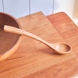 10" Cherry Wood Serving Spoon