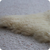 Vegetable-Tanned Sheared Short Hair Sheepskin Rug