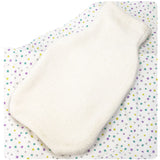 Organic Cotton Sherpa / Fleece Hot Water Bottle Cover