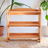 32" Adjustable Cherry Wood Shelving Unit/Bookcase + Add-on Parts