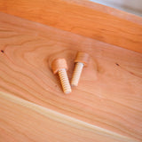 32" Adjustable Cherry Wood Shelving Unit/Bookcase + Add-on Parts