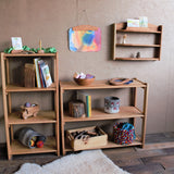 Cherry Open Shelving - 3 Shelves