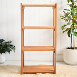 Cherry Open Shelving - 4 Shelves