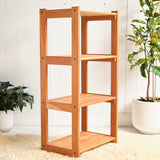 Cherry Open Shelving - 4 Shelves