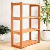 Cherry Open Shelving - 4 Shelves