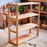 Cherry Open Shelving - 4 Shelves