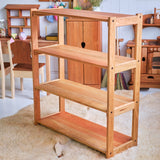 Cherry Open Shelving - 4 Shelves