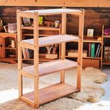 Cherry Open Shelving - 4 Shelves