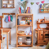 Cherry Open Shelving - 4 Shelves