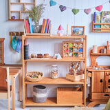 Cherry Open Shelving - 4 Shelves