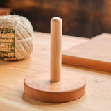 Cherry Wooden Spool Holder with Planet Friendly Organic Hemp Cord