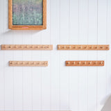 Maple Wood Coat Rack (Playroom Rack) 24" long
