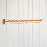 Maple Wood Coat Rack (Playroom Rack) 33.5" long