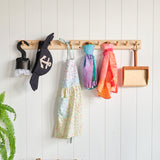 Maple Wood Coat Rack (Playroom Rack) 33.5" long