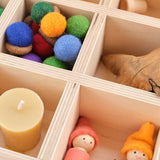 20 Compartment Box - 18.5" x 15" - Baltic Birch Plywood