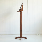 Rustic Walnut Music Stand - 28" or 40" Stem