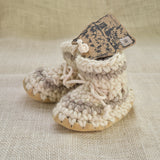 Baby Wool Slippers by Padraig Cottage