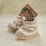 Baby Wool Slippers by Padraig Cottage