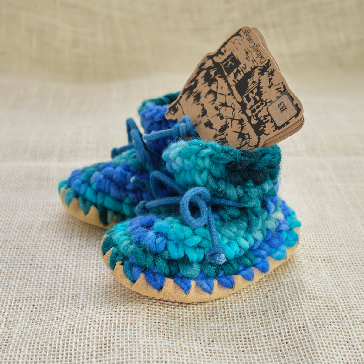 Baby Wool Slippers by Padraig Cottage