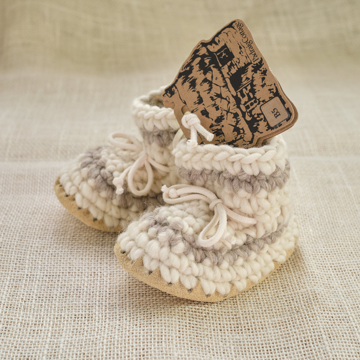 Baby Wool Slippers by Padraig Cottage1