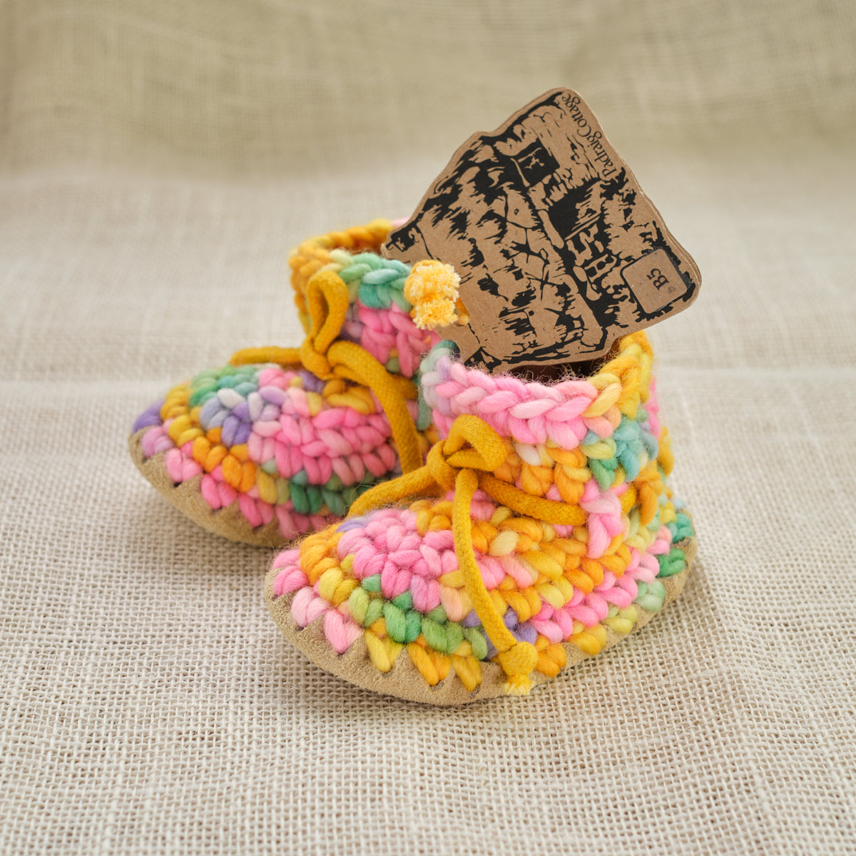 Baby Wool Slippers by Padraig Cottage