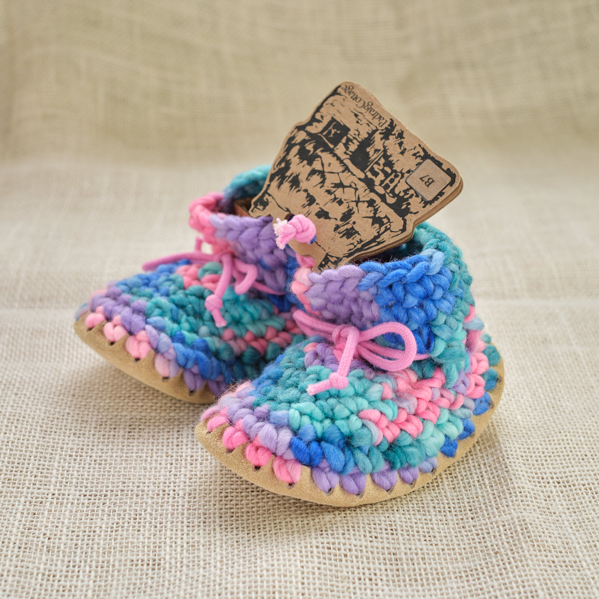 Baby Wool Slippers by Padraig Cottage