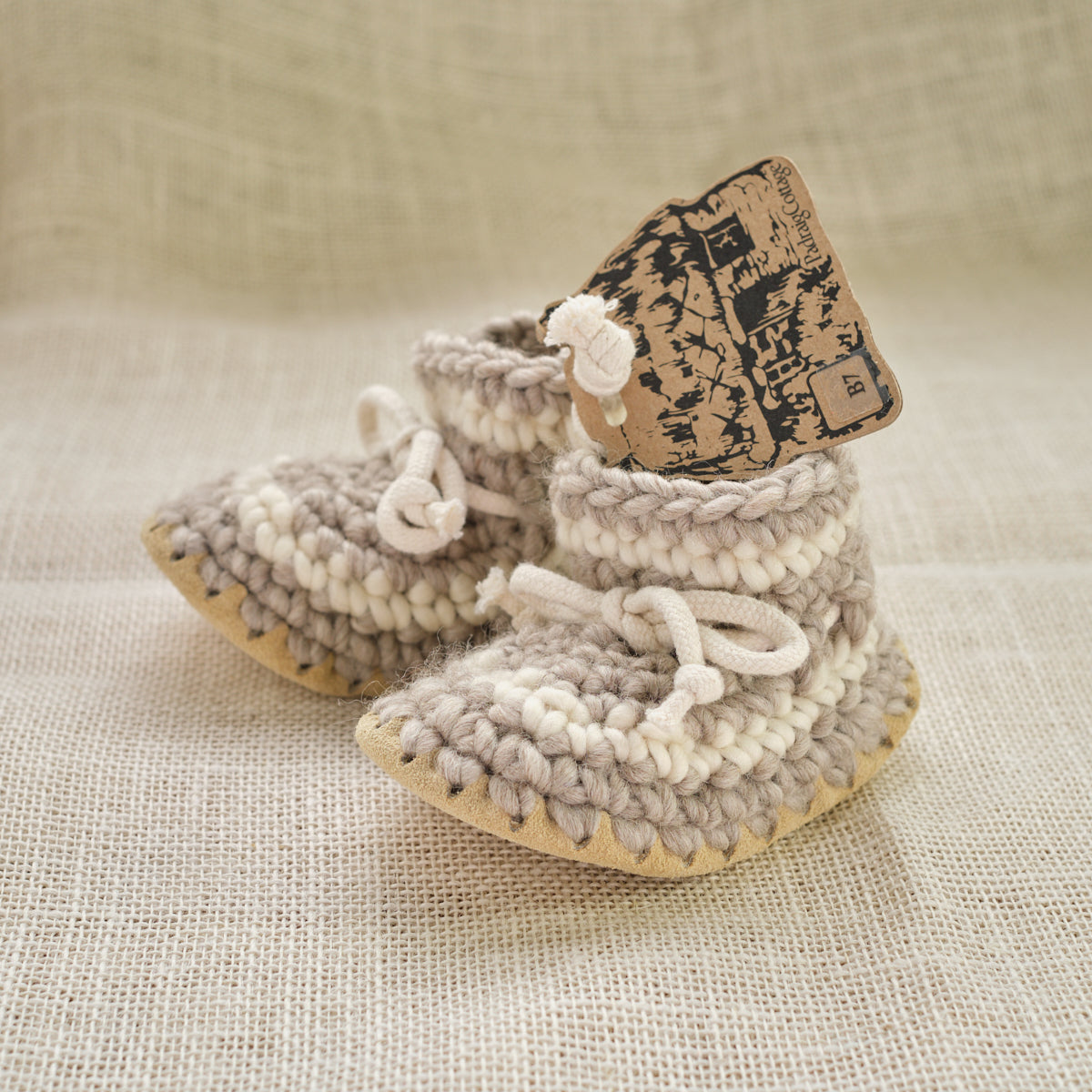 Baby Wool Slippers by Padraig Cottage