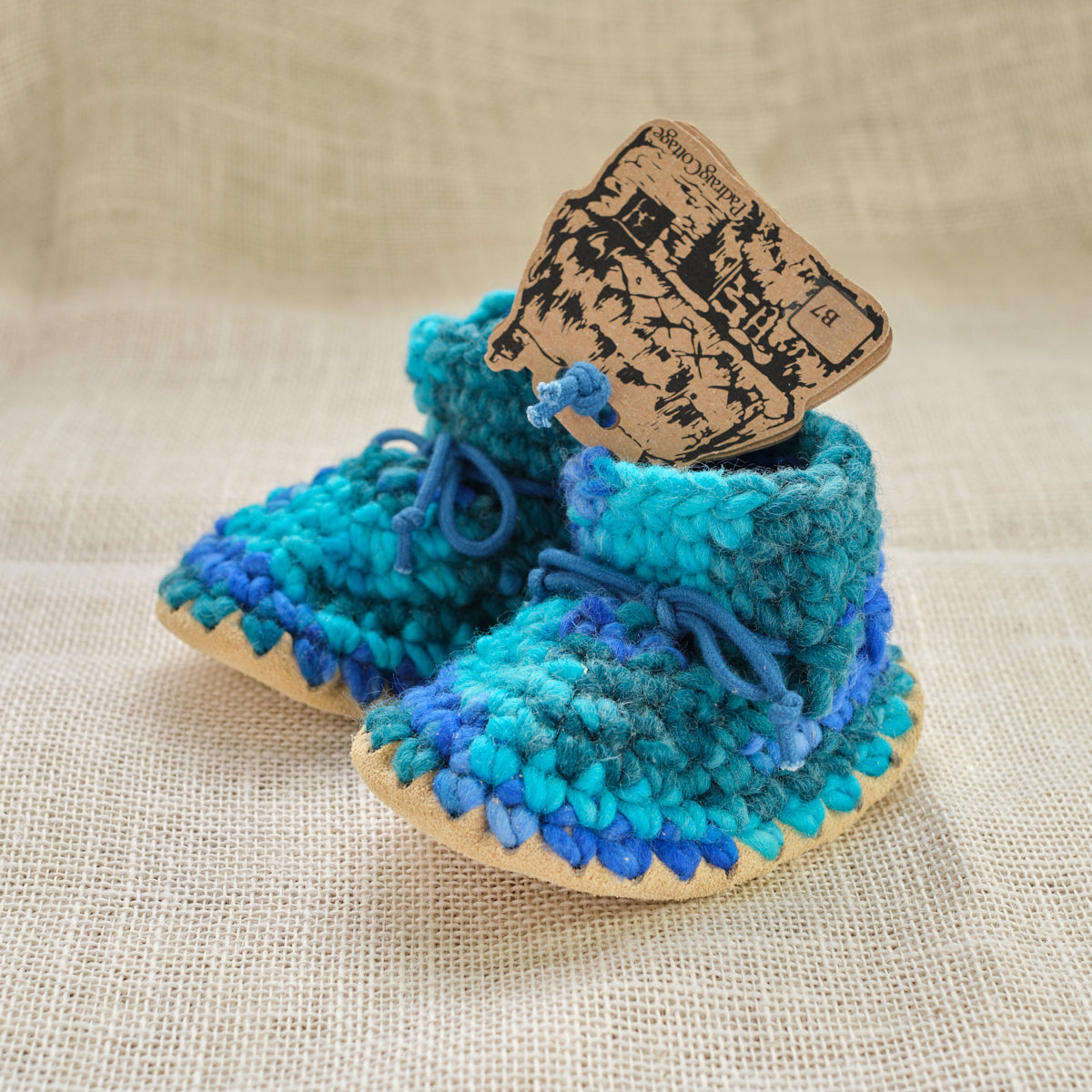 Baby Wool Slippers by Padraig Cottage