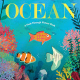 Ocean: A Peek-Through Picture Book by Britta Teckentrup - Board Book