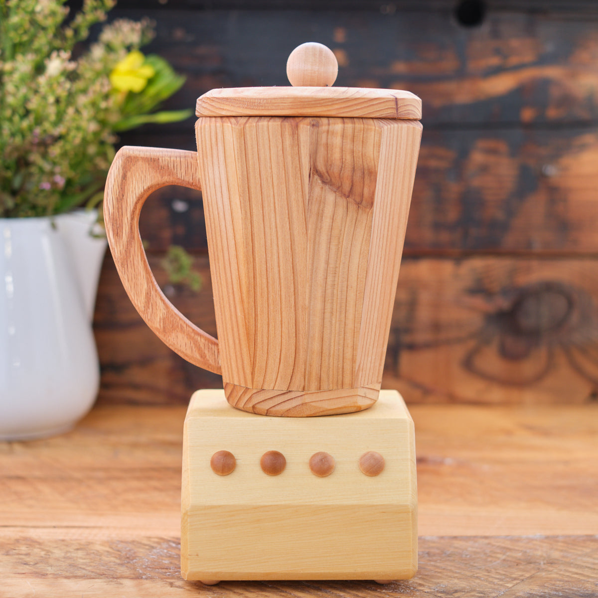Wooden Play Blender Camden Rose Inc. / Palumba Wooden Play Blender Camden Rose Inc. / Palumba