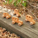 Toddler Zoom Wooden Car Push Toy