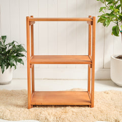 Cherry Wood Open Shelving - 3 Shelves
