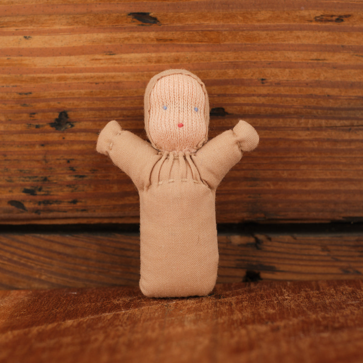 2.5" Waldorf Dollhouse Baby Doll