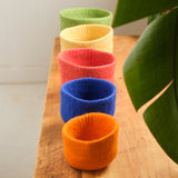 Round Felted Nesting Bowls - Set of 5