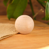 1 1/2" Birch Wood Ball - Unfinished