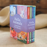 Hello Animals 4 Book Collection by Loes Botman - A Board Book Gift Collection