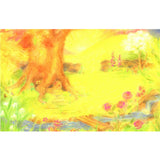 The Garden of Wonders - Large Postcard  - 5.5" x 8.5" by Sieglinde De Francesca