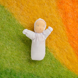 2.5" Waldorf Dollhouse Baby Doll