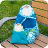 3 Piece Nesting Doll - Blue