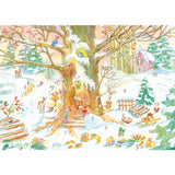 Busy Gnomes In Treehouse Advent Calendar - by Anne C. Wenzel