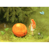 Elsa Beskow Postcard, Sun Egg Girl - 4-1/8" x 5-13/16"