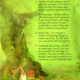 The Golden Rules of Gnome - Poster - 11" x 17" By Sieglinde De Francesca