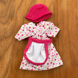 5.5" Dollhouse Girl Doll Outfit Set - 1 Outfit