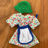 5.5" Dollhouse Girl Doll Outfit Set - 1 Outfit