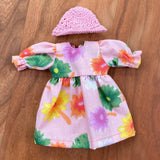 5.5" Dollhouse Girl Doll Outfit Set - 1 Outfit