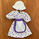 5.5" Dollhouse Girl Doll Outfit Set - 1 Outfit