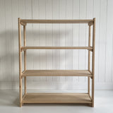 Maple Wood Open Shelving - 4 Shelves