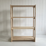 Maple Wood Open Shelving - 4 Shelves