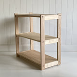 Maple Wood Open Shelving - 3 Shelves